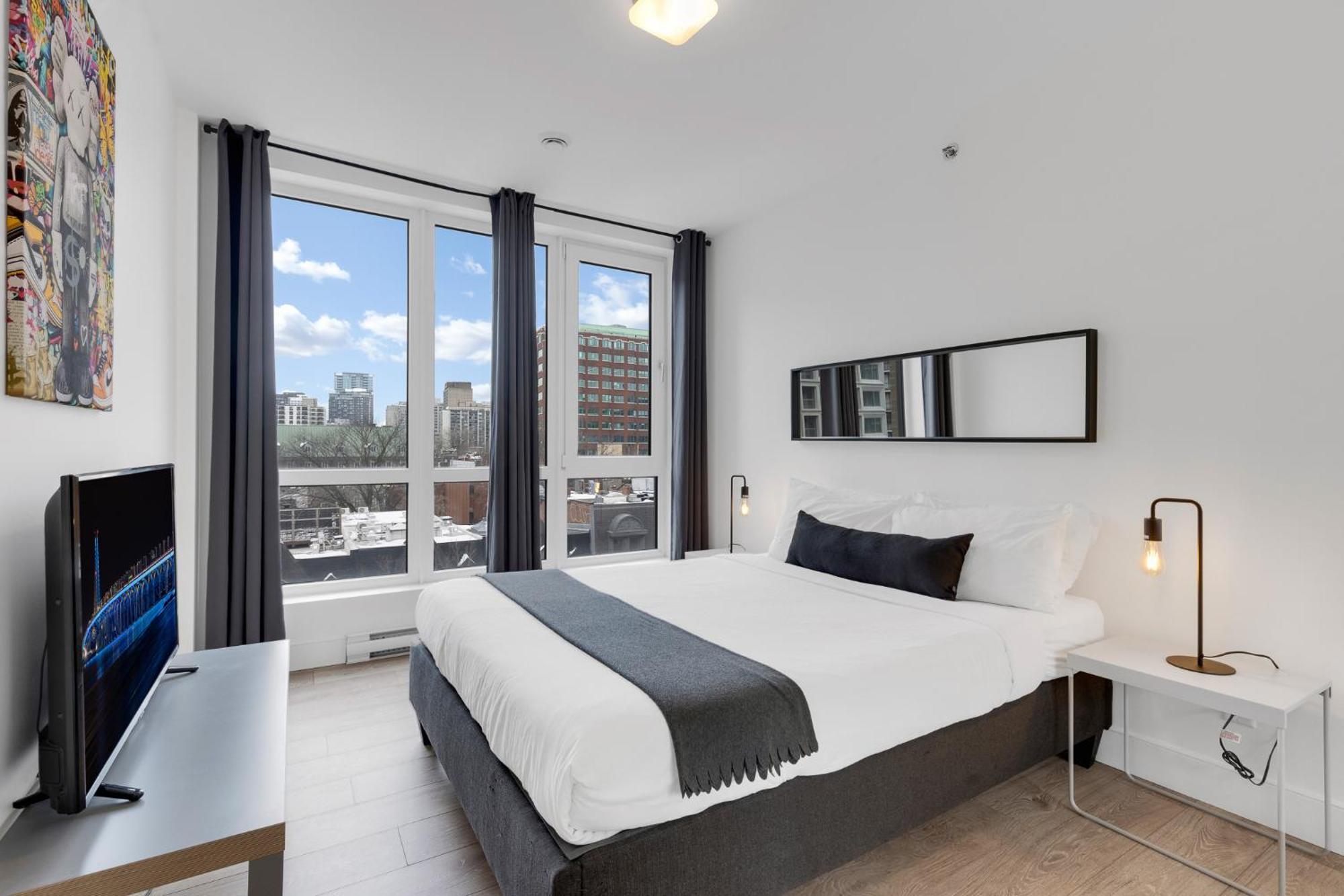 몬트리올 Liv Mtl Downtown 아파트 호텔 외부 사진